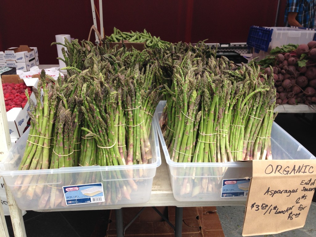 Market Express recipe: Asparagus salad with lime dressing